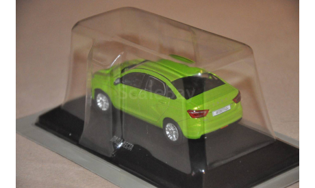 Автолегенды Новая эпоха. Lada Vesta № 1, масштабная модель, scale43, Автолегенды СССР журнал от DeAgostini, ВАЗ