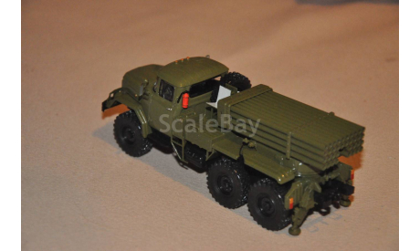 ЗИЛ-131 «Град-1», Легендарные грузовики СССР №49, масштабная модель, scale43