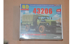 Авто в деталях. Кит УРАЛ-43206. SSM AVD 1402AVD