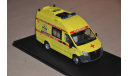 LenmodeL. ГАЗ АСМП класса С Медицина катастроф, желтый, масштабная модель, scale43