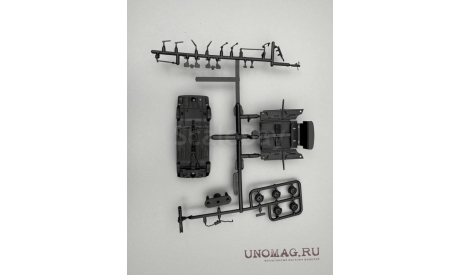 EVRmini. Сборная модель ВАЗ 2101 Милиция, масштабная модель, scale43