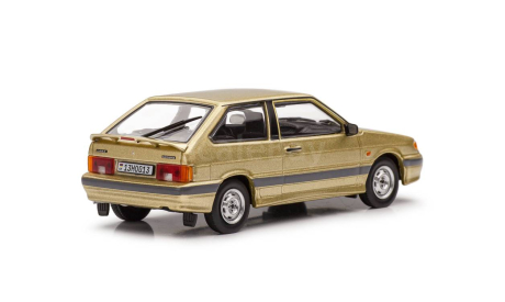 ArModel. ВАЗ-2113 Lada Samara II бежевый металлик, масштабная модель, scale43