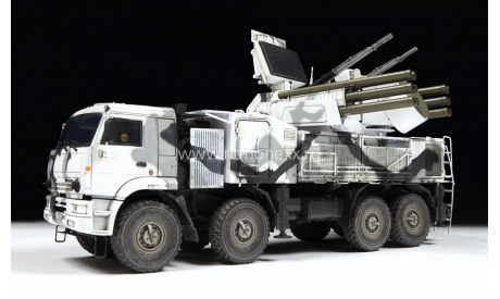 Звезда. Кит Камаз ЗРПК ’Панцирь-С1’, сборная модель автомобиля, scale35
