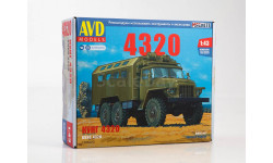 Авто в деталях. Кит УРАЛ-4320 кунг. SSM 1395AVD