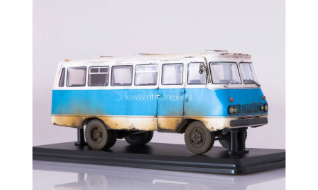 ModelPro. Автобус ПАГ-2М (со следами эксплуатации), масштабная модель, scale43