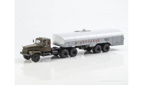 SSM. КРАЗ-258Б1 с полуприцепом ТЗ-22, масштабная модель, Start Scale Models (SSM), Studebaker, scale43