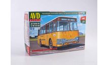 Авто в деталях. Кит ЛИАЗ 677П.  4080AVD, сборная модель автомобиля, scale43, AVD Models