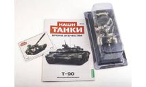 Наши Танки №15, T-90 (перевыпуск), журнальная серия масштабных моделей, 1:43, 1/43