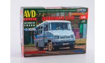 Авто в деталях. Кит Псковавто-3243. 4089AVD, сборная модель автомобиля, 1:43, 1/43, AVD Models