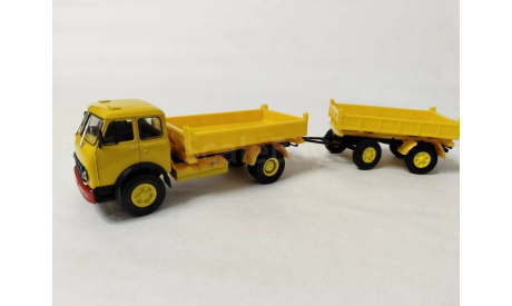 МАЗ 511 самосвал с прицепом, масштабная модель, Наш Автопром, scale43