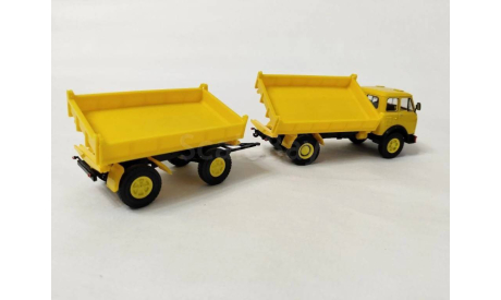 МАЗ 511 самосвал с прицепом, масштабная модель, Наш Автопром, scale43