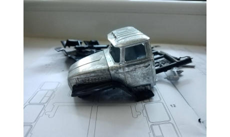 Кабина Урал 4320, запчасти для масштабных моделей, AVD Models, scale43
