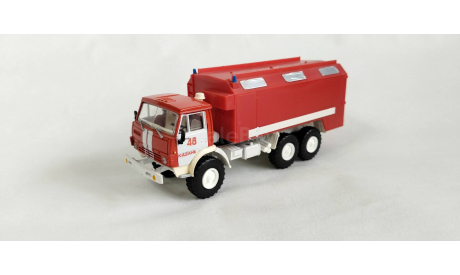 Камаз 4310 пожарный, масштабная модель, Элекон, scale43