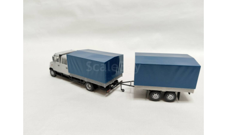 ЗИЛ 5301 бычок с прицепом, масштабная модель, Конверсии мастеров-одиночек, scale43
