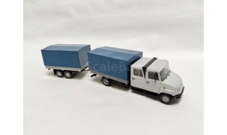 ЗИЛ 5301 бычок с прицепом, масштабная модель, Конверсии мастеров-одиночек, scale43