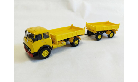 МАЗ 511 самосвал с прицепом, масштабная модель, Наш Автопром, scale43