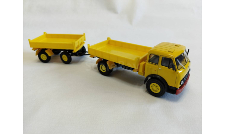 МАЗ 511 самосвал с прицепом, масштабная модель, Наш Автопром, scale43
