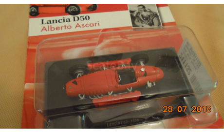 Lancia D50 #4 Alberto Ascari 1/43, журнальная серия масштабных моделей, scale43