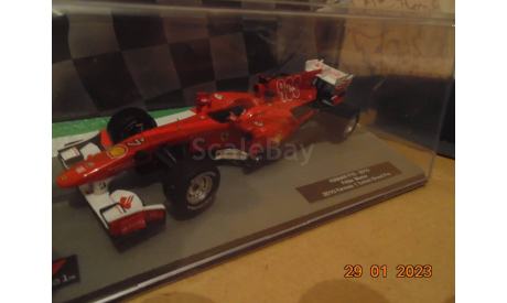 Ferrari F10 - 2010 Филипе Масса 1/43 Formula 1 auto collection, масштабная модель, centauria, scale43