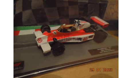 McLaren M23 - 1977 Жиль Вильнёв 1/43 Formula 1 auto collection, масштабная модель, centauria, scale43