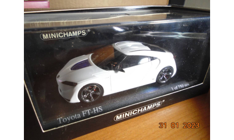 Toyota FT-HS Concept - 2008 Minichamps (1 of 750) 1/43, масштабная модель, scale43