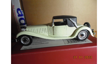 Bugatti Royale 41-1927 1/43 RIO Made in Italy, масштабная модель, scale43