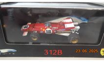 Ferrari 312B - 1970 J. Ickx Canadian GP 1/43 Hot Wheels Elite, масштабная модель, scale43