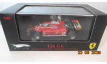 Ferrari 126 CK - 1981 G. Villeneuve Monaco GP 1/43 Hot Wheels Elite, масштабная модель, scale43