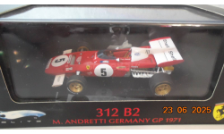 Ferrari 312B2 - 1971 M. Andretti Germany GP 1/43 Hot Wheels Elite