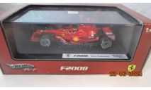 Ferrari F2008 - 2008 K. Raikkonen 1/43 Hot Wheels Racing, масштабная модель, scale43