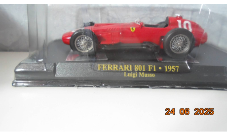 Ferrari 801 F1 - 1957 Luigi Musso 1/43 Ferrari F1 collection, масштабная модель, IXO Ferrari (серии FER, SF), scale43