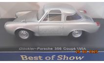 Glockler-Porsche 356 Coupe 1954 - 1/43 Best of Show BOS, масштабная модель, scale43