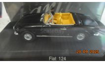 Fiat 124 spider - 1/43 Starline (чёрный), масштабная модель, scale43