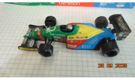 Benetton Ford B188 #19 Alessandro Nannini - 1/43 Onyx, масштабная модель, scale43
