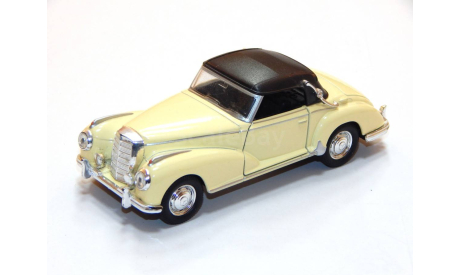 Mercedes-Benz 300S слоновая кость 1955 год, масштабная модель, Welly, scale43