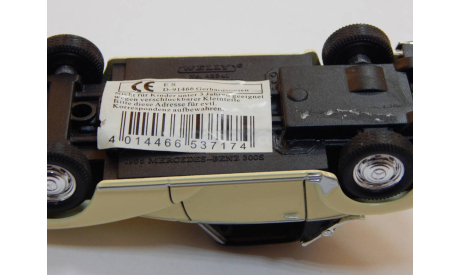 Mercedes-Benz 300S слоновая кость 1955 год, масштабная модель, Welly, scale43