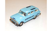 Москвич 427 Аэрофлот голубой Made in USSR 1989 год, масштабная модель, Тантал, scale43