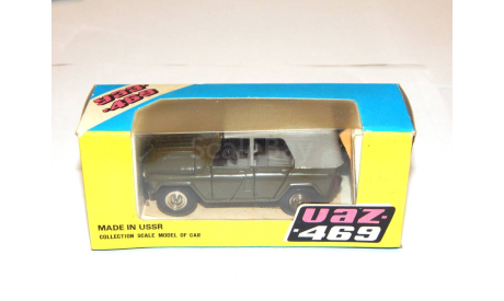 УАЗ-469 1990 год А34, масштабная модель, scale43