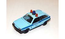 ВАЗ-2108 Милиция голубой 1990 год, масштабная модель, Тантал, scale43