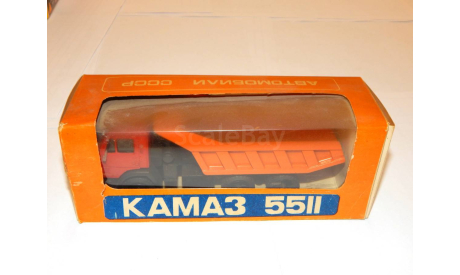 КамАЗ-5511 Москва-80 1986 год, масштабная модель, АРЕК (Элекон), scale43
