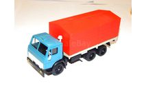 КамАЗ-5320 Серо-синий с тентом, масштабная модель, АРЕК (Элекон), scale43