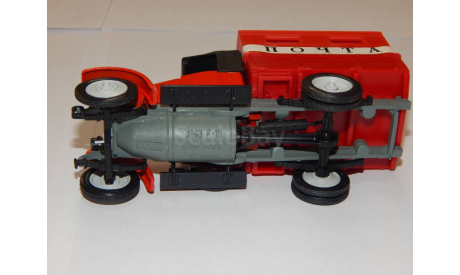 АМО-Ф15 Почта красный 1991 год СССР, масштабная модель, АРЕК (Элекон), scale43