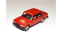 ВАЗ-2105 Красный Made in USSR 1990 год, масштабная модель, Тантал, scale43