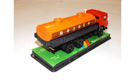 КамАЗ-53212 Красный Молоко 1988 год, масштабная модель, АРЕК (Элекон), scale43
