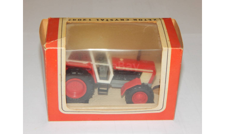 Трактор Zetor Crystal 12045 1989 год Раритет, масштабная модель, ЧССР, scale43
