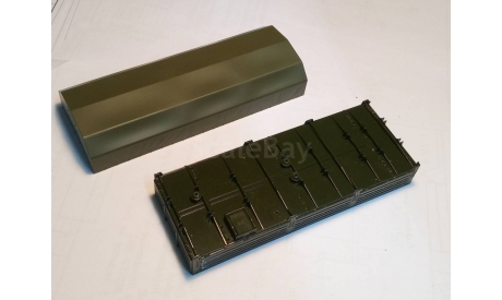 Кузов с тентом от КамАЗ-6350 ПАО ’КамАЗ’, масштабная модель, 1:43, 1/43