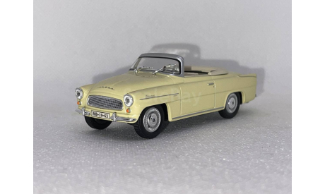 Skoda Felicia (1964) Кабриолет Белый Abrex 1:43 (Шкода), масштабная модель, Škoda, 1/43