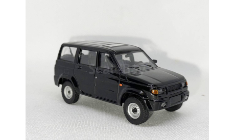 УАЗ-3162 (Аист) Черный, масштабная модель, Автоистория (АИСТ), 1:43, 1/43