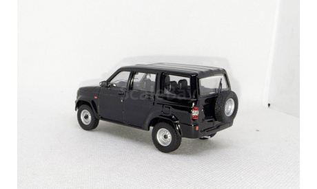 УАЗ-3162 (Аист) Черный, масштабная модель, Автоистория (АИСТ), 1:43, 1/43