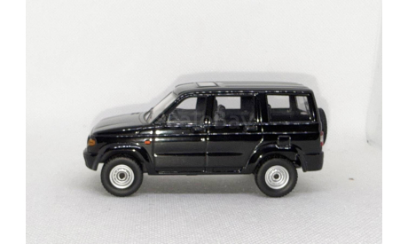 УАЗ-3162 (Аист) Черный, масштабная модель, Автоистория (АИСТ), 1:43, 1/43